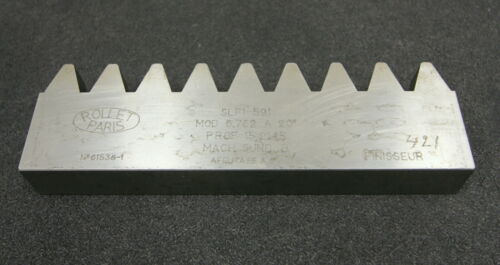 ROLLET PARIS Hobelkamm rack cutter m= 6,762 Angle 20°