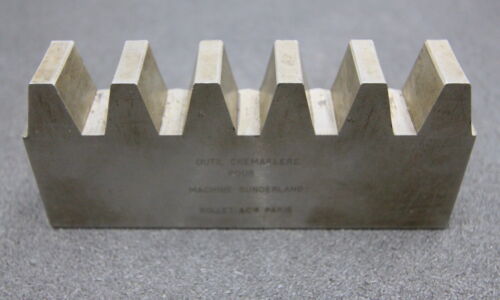 ROLLET PARIS Hobelkamm rack cutter m= 7,5 Angle 29°