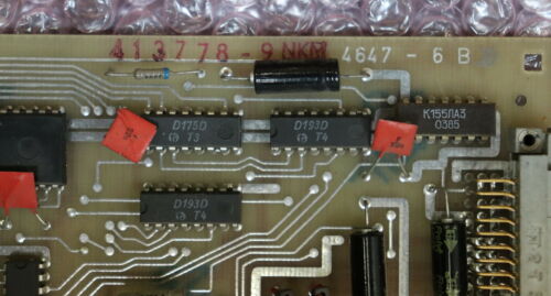 VEM NUMERIK RFT DDR Steuerungsplatine Platine 413778-9 NKM 4647 RFT 55041