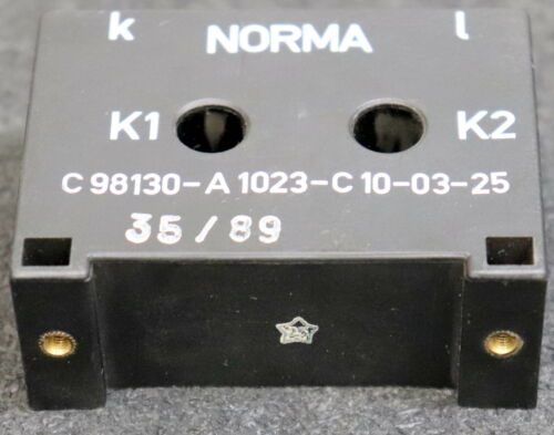 SIEMENS NORMA Current transformer Wandler C98130-A1023-C10-03-25 gebraucht