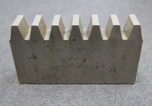ROLLET PARIS Hobelkamm rack cutter m= 4,5 Angle 29°