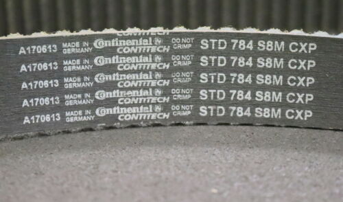 CONTITECH Zahnriemen Timing belt STD 784 S8M Länge 784mm Breite 33mm unbenutzt