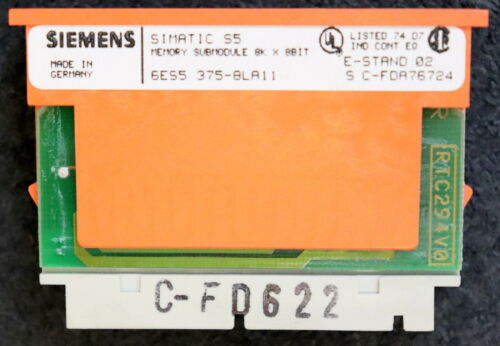 SIEMENS SIMATIC S5 EPROM 6ES5375-8LA11 E-Stand 02 unbenutzt