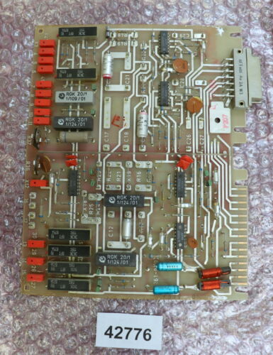 RFT Steuerungsplatine 7329-8 NKM 4261-9 (B) gebraucht - geprüft - ok
