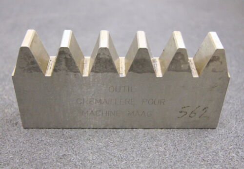 DELTAL Hobelkamm rack cutter m= 6 Angle 20° 112x20mm