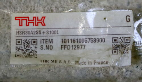 THK Rollenschienenführung 3100mm HSR30A2SS+3100L No. FFD129772 + 2 Führungswagen