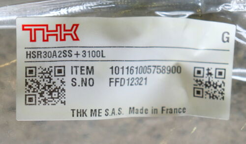 THK Rollenschienenführung 3100mm HSR30A2SS+3100L No. FFD123212 + 2 Führungswagen