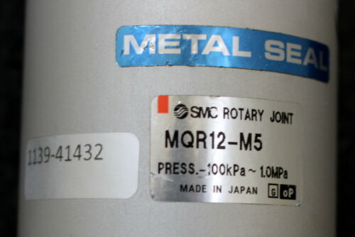 SMC Endlos-Dreheinheit metal seal rotary joint MQR12-M5 Pressure -100kPa ~1.0MPa