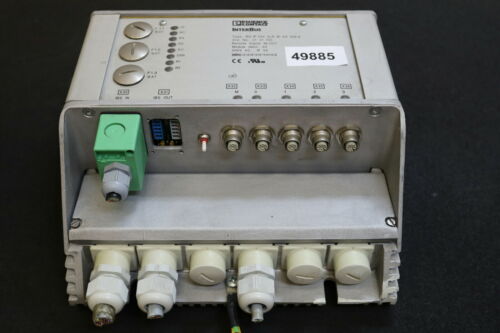 PHOENIX CONTACT Motor Starter Remote digital IN/OUT IBS IP 500 ELR W-6A DI4/4