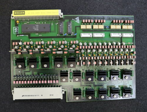 HELLER / uni-Pro Steuerkarte 16A A23.029.016 Seriennr. 8117 - generalüberholt