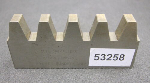 ROLLET PARIS Hobelkamm rack cutter m= 9 Angle 20° Z= 5