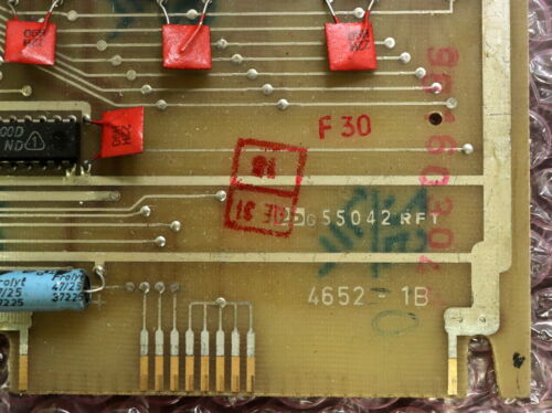 VEM NUMERIK RFT DDR Platine 470223-1 NKM 4652-1 RFT 55042 ohne EPROMS gebraucht