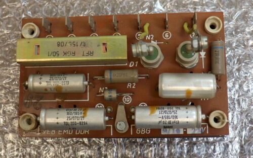 VEB EMD DDR Gleichstrom-Bremsgerät GBG 10/10 220V gebraucht voll funktionsfähig