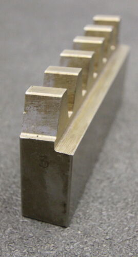 DELTAL Hobelkamm rack cutter m= 6 Angle 14°30 115x20mm