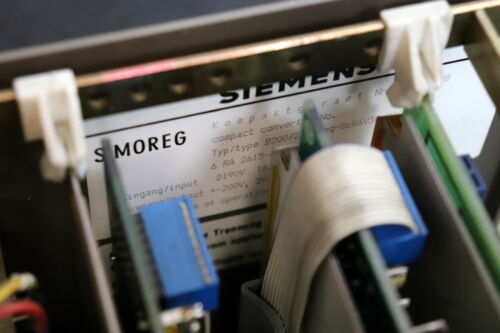 SIEMENS Kompaktgerät Nr. 06/ Seriennr. SIMOREG D200/20 6RA2615-6MV30-0