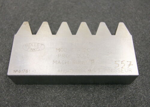 ROLLET PARIS Hobelkamm rack cutter m= 6 Angle 20°