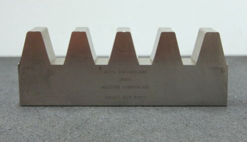 ROLLET PARIS Hobelkamm rack cutter f. MAAG-Wälzhobelmaschinen m= 13 Angle 29° Z=15
