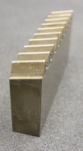 DELTAL Hobelkamm rack cutter m= 3,5 Angle 20° 110x20mm
