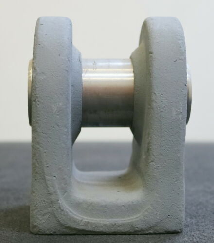 LISEGA Gabelkopf Anschweissbügel Typ 357959 BolzenØ 50mm Lagerabstand 35mm