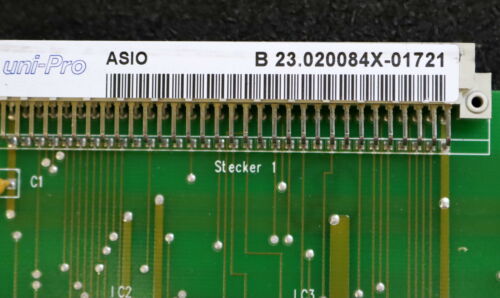 HELLER / uni-Pro Steuerungskarte ASIO B 23.020084X Seriennr. 1721 oder 1892