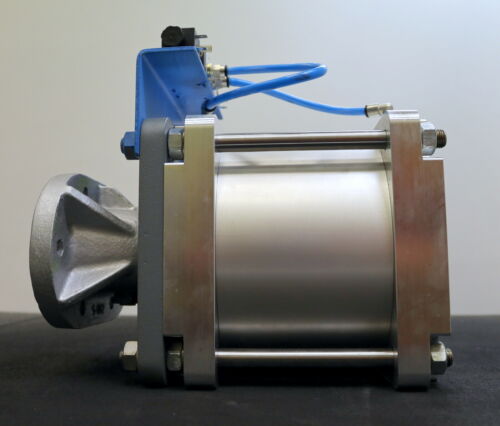 ACO Pneumatikantrieb f. Wechselschieber Typ 0502.20.85 + PARKER P2LBX512EENDDB57