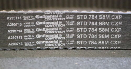 CONTITECH Zahnriemen Timing belt STD 784 S8M Länge 784mm Breite 34mm unbenutzt