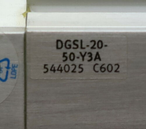 FESTO pneumatischer Linearantrieb DGSL-20-50-Y3A Nr 544025 KolbenØ 20mm Hub 50mm