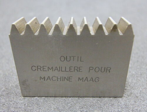 DELTAL Hobelkamm rack cutter m= 2,5 Angle 20° 70x20mm