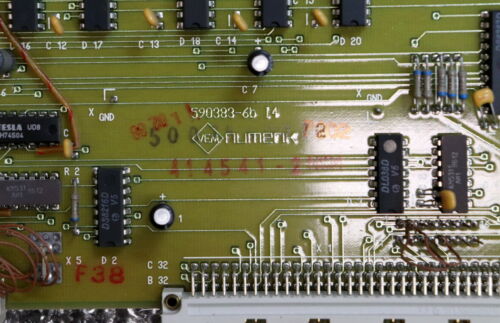 VEM NUMERIK RFT DDR Platine BVEE 414541-2 NKM 590383-6 RFT 101704 gebraucht