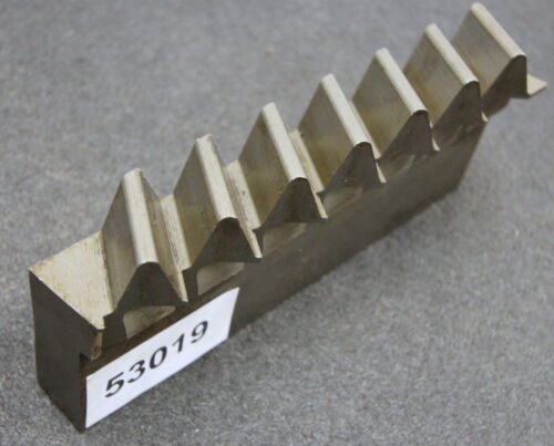 Hobelkamm rack cutter m= 6 Angle 20° 160x30mm 7 Zähne