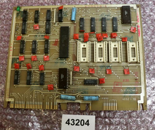VEM NUMERIK RFT DDR Platine 470223-1 NKM 4652-1 RFT 55042 ohne EPROMS gebraucht