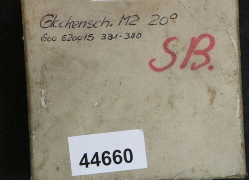 LORENZ Glockenschneidrad m= 2,0mm 20° EGW BPII nach DIN3972 haP0=1,25m ß=0° Z=50