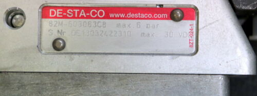 DESTACO Automations-Kraftspanner 82M-603063C8 Haltemoment 1000Nm Spannmoment 420