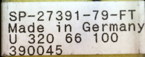 MAPAL 5 Stück Wendeplatte S-27391-79-FT U 32066100 - unbenutzt in OVP