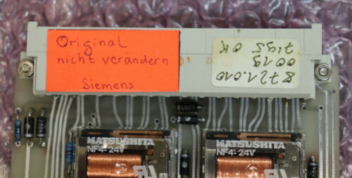 SCHEDA LORENZ ERNI Sollwertaufschaltung Einschubplatine 8721010/0019 ERNI 334403