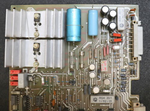 RFT Platine für TUD 6 Platine 7200 340 01 B NKM gebraucht - funktionsfähig