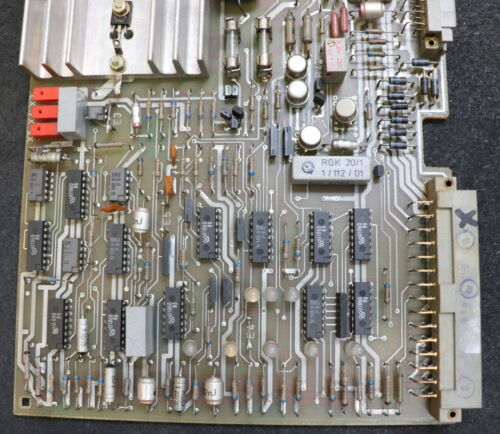 RFT Platine für TUD 6 Platine 7200 340 01 B NKM gebraucht - funktionsfähig