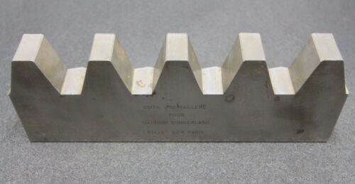 ROLLET PARIS Hobelkamm rack cutter m= 12,127 Angle 14°30