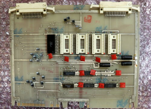 VEB NUMERIK Board 413784-2 NKM 4656-4B Platine 54988 ohne EPROMS gebraucht - ok