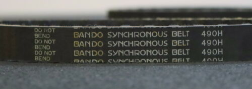 BANDO SYNCHRONOUS Zahnriemen Timing belt 490H Länge 1244,6mm Breite 18mm