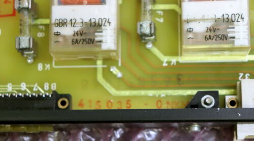 VEM NUMERIK RFT DDR Platine AD3 220VAC 415035-0 NKM590354-5 RFT 101701 gebraucht