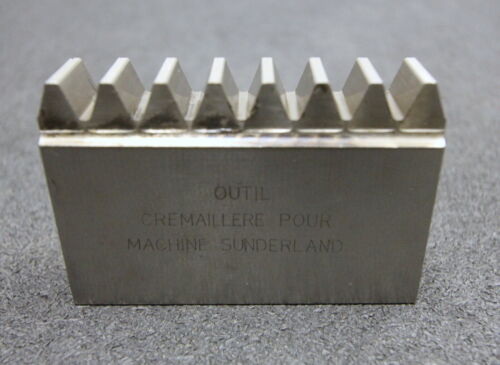 DELTAL Hobelkamm rack cutter m= 3,25 Angle 20° 80x20mm