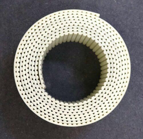 Zahnriemen AT 5 offen Stahl Länge ca. 250cm Breite 50mm - unbenutzt