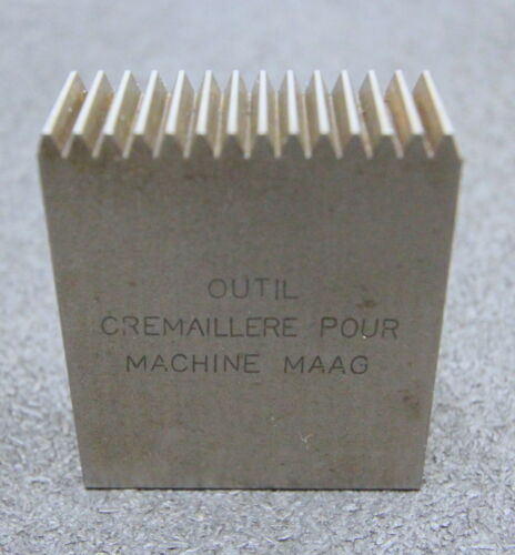 DELTAL Hobelkamm rack cutter m= 1 Angle 20° Z=14