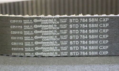 CONTITECH Zahnriemen Timing belt STD 784 S8M Länge 784mm Breite 43mm - unbenutzt