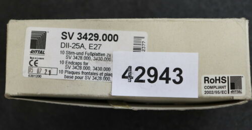 RITTAL 13 Stück Stirn-/Fussplatten für SV3428 und SV3430