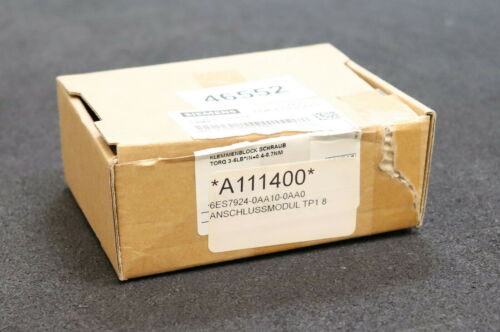 SIEMENS SIMATIC Connection module 6ES7924-0AA10-0AA0/TP1 Anschlussmodul TP1 8
