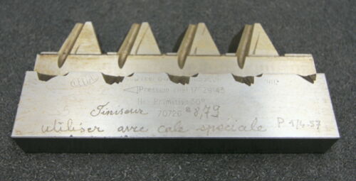 DELTAL Hobelkamm rack cutter f. MAAG-Wälzhobelmaschinen m= 8,79 Angle 30° 150x20mm