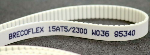 BRECOFLEX Zahnriemen AT 5 WO3695340 verschweißt Länge 2300mm Breite 15mm