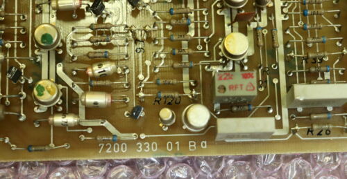 VEM NUMERIK RFT DDR Platine 7200 330 01 RFT 55585 gebraucht - geprüft - ok